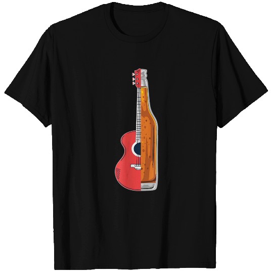 Beer Fun Beer Guitar Player Nature Guitarist Tee T-Shirts