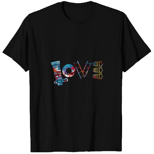 Photographer Job Love Camera For Photographers JT T-Shirts