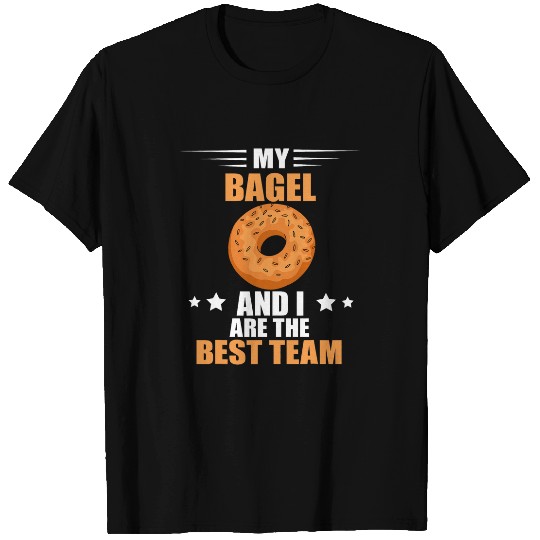 bests Team Bagel Lover Baking Baker Baker Dough Bagel T-Shirts