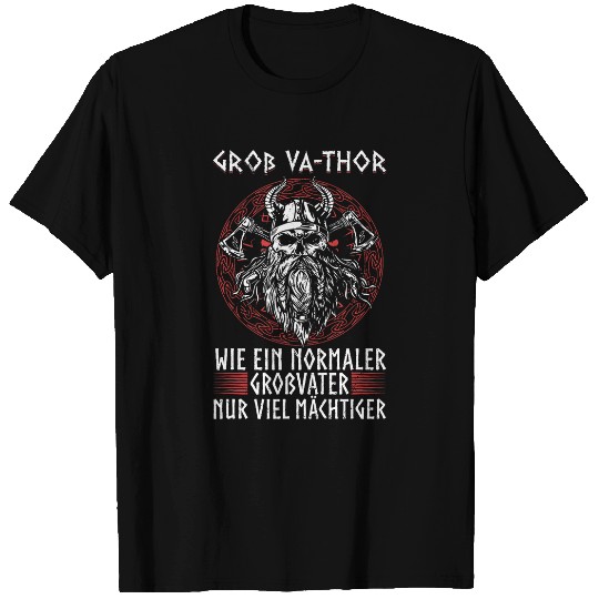 Mens Large Vathor Cool Saying Fathers Day Gift Viking 3 T-Shirts