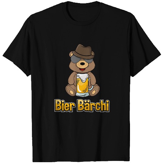 Beer Fun Beer Barchi Funny Teddy Bear Brown Bear Alcohol Party Beer T-Shirts