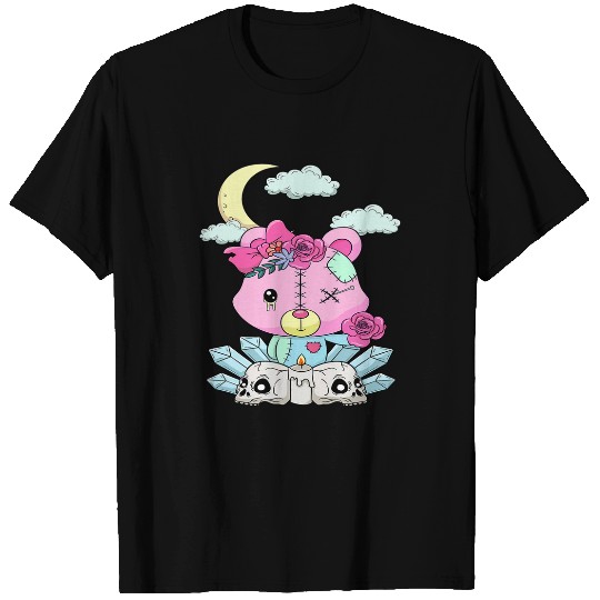 Bear Pet Gothic Pastel Teddy Bear 2 T-Shirts
