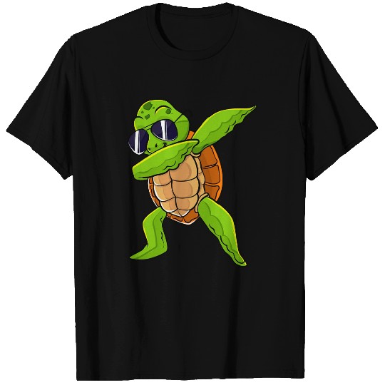Turtle Pet Dabbings Sea Turtle Animal Lover Save The Turtles T-Shirts