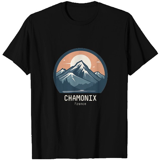 Chamonix France Tour Du Mont Blanc European Hiking Trail Skis 9 T-Shirts