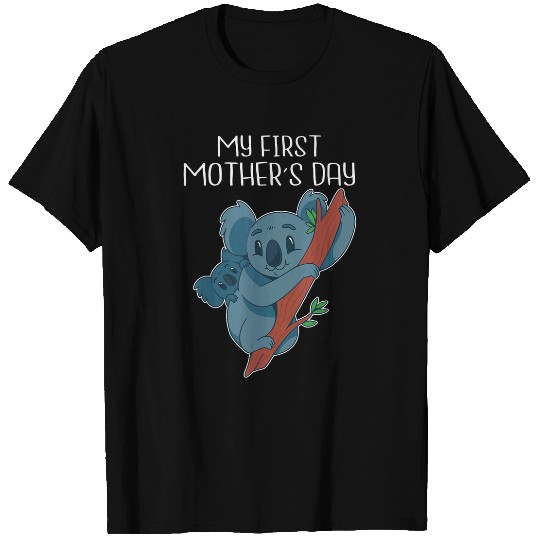 Koala Pet My 1st Mother s Day First Mothers Day Funny Koala Mom Kids T-Shirts