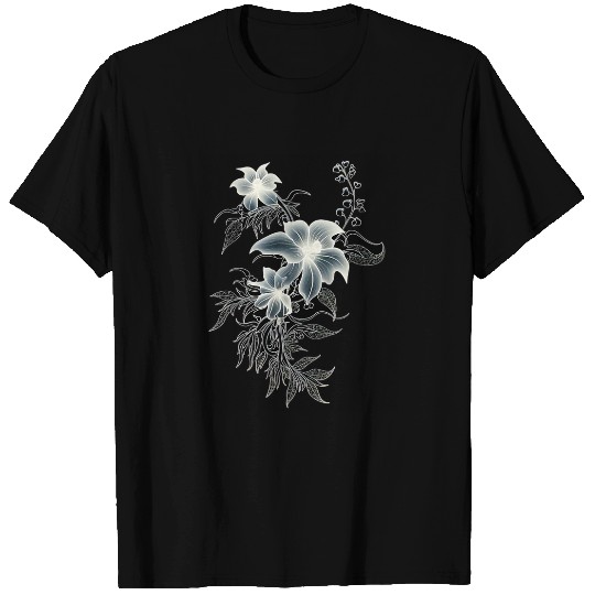 Dendrobium Orchids Plant Flower Floral Orchid Lover T-Shirts