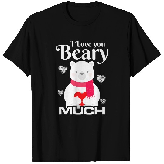 Beer Fun I love you beery much cutest graphic design T-Shirts