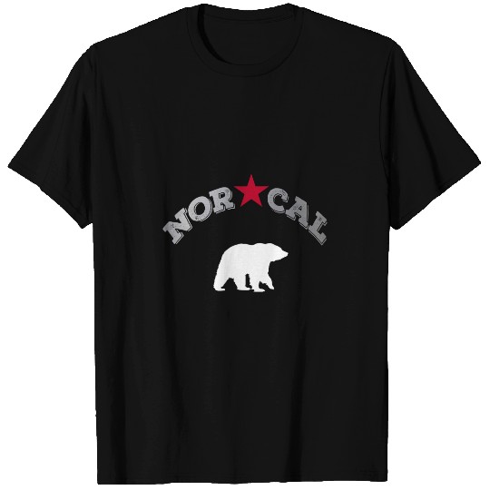 Bear Pet Norcal Northern californias Bear With Star T-Shirts