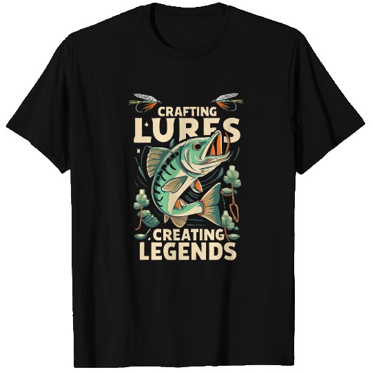 Funny Fly Tying Fishing FlyFishing Trout Crafting Lures T-Shirts