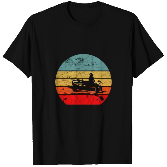Fishing Fun Boat Retro vintages Sunset Finest Fisherman Trip T-Shirts