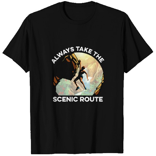 Camping Climbing Adventure Nature Camper Hiker T-Shirts