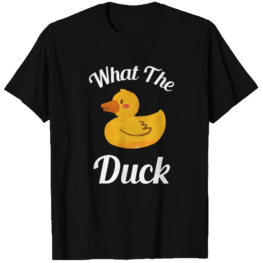 Duck Pet What The Duck Rubber Ducky Duck Lover 22 T-Shirts