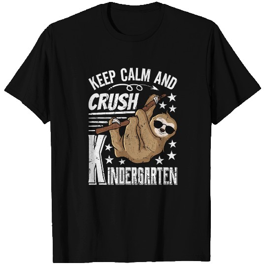 Sloth Pet Im Ready To Crush Kindergarten Sloth Kindergarten Teacher T-Shirts
