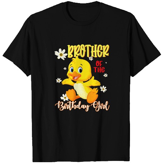Duck Pet Brother of the Cute Duck Girl Flower Duck Lovers T-Shirts