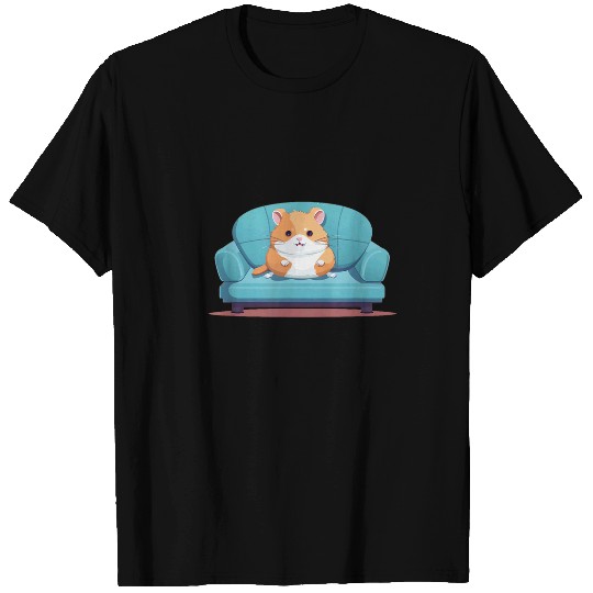 Hamster Pet Cool sofa hamster for couch and pets lovers T-Shirts