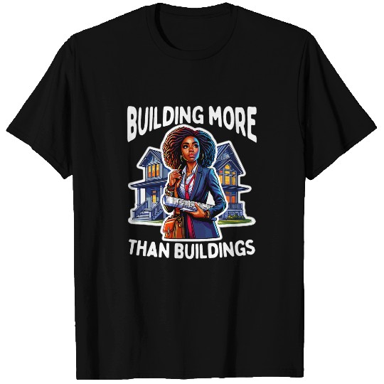 Black Architect Architecture Draftsman Black History Month 17 T-Shirts