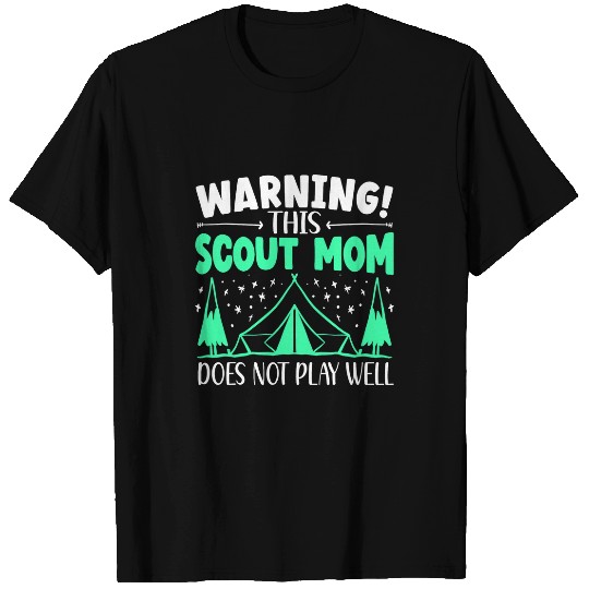Scout Job Mom Boy Girl Scouting Mother Mothers Day Scout Tribe T-Shirts