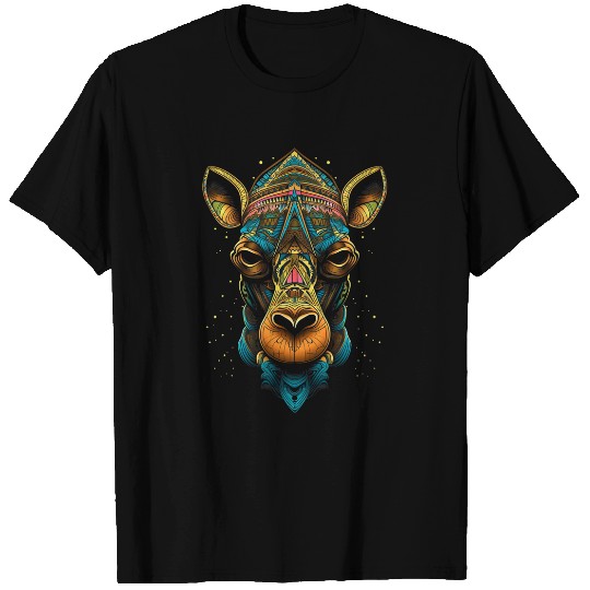 Graffiti Pop Art Of Camel Animal Graphic Tees for Men Women T-Shirts