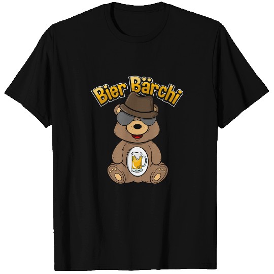 Beer Fun Beer Barchi Funny Teddy Bear Brown Bear Alcohol Party Beer 2 T-Shirts