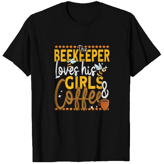 Coffee Fun Honey Bee Keeper Farmer Bees Coffee Honey Beekeeper 2 T-Shirts