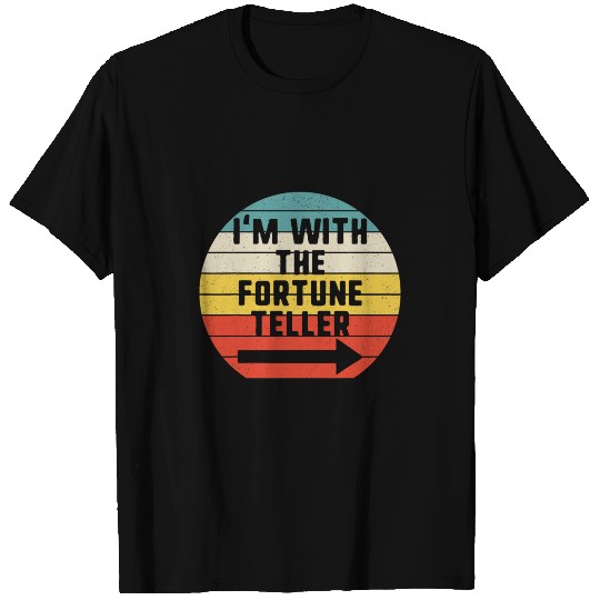 Im With Fortune Teller Halloween Matching Couple Costume Vi T-Shirts