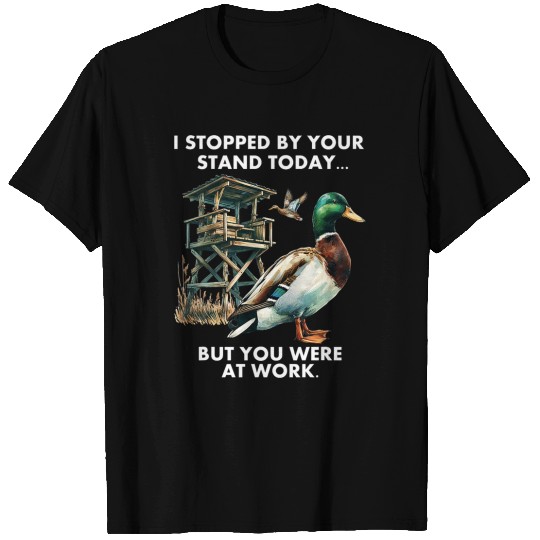Duck Hunting Waterfowl Hunter At Work Funny Hunting Humor T-Shirts