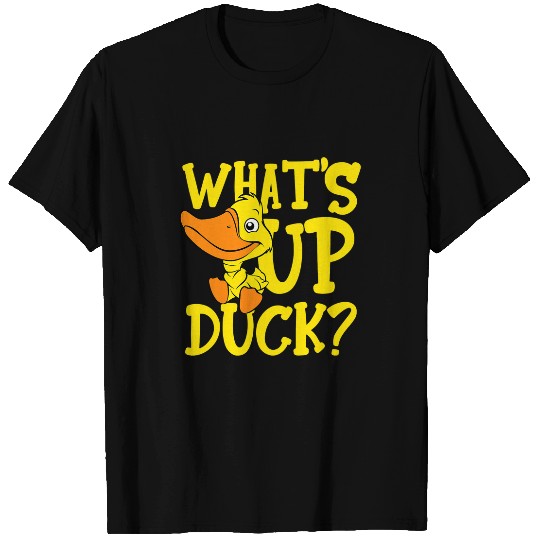 Duck Pet Whats up duck for a Ornithologist bird owner parrot owner T-Shirts