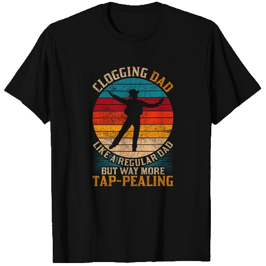 Mens Tap Dancer Tap Dance Dad T-Shirts