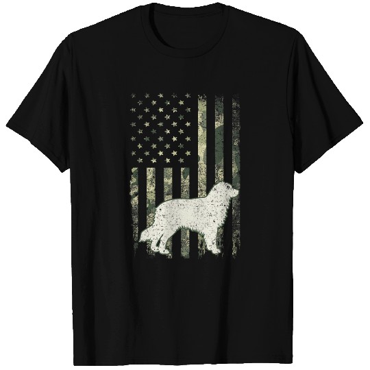 Australian Shepherd Dog Dad Mom Camouflage USA Flag T-Shirts