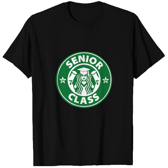 Coffee Fun Class of Coffee Senior Year TwentyOne Style Graduation T-Shirts