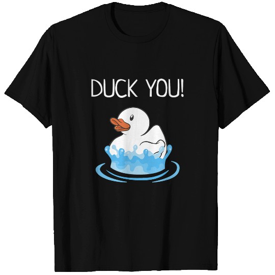 Duck Pet You Funny Bathroom Ducks Rubber Ducky Accessories T-Shirts