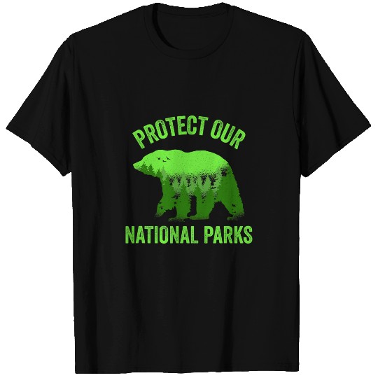 Bear Pet Protect Our National Parks Outdoor Nature Bear T-Shirts