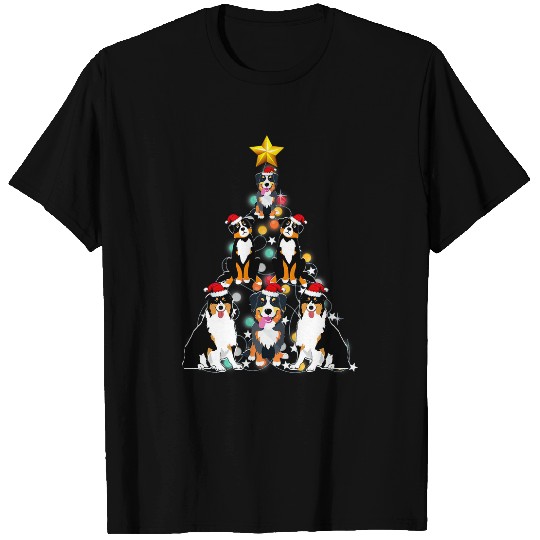 Discover Australian Shepherd Christmas Tree Lights T-Shirts