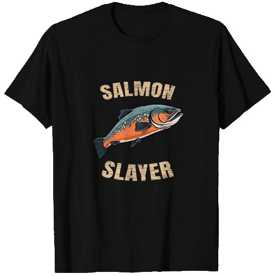 Funny Salmon Fishing T-Shirts