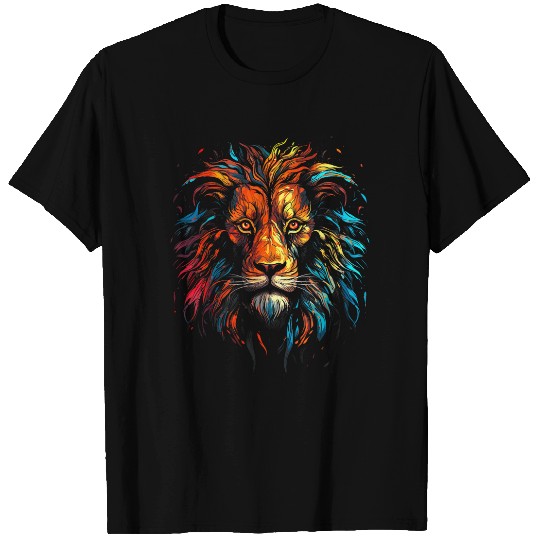 Colorful Lion T-Shirts