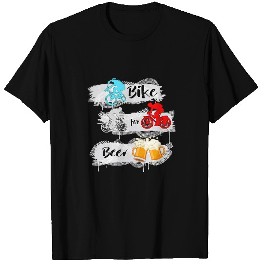 Beer Fun Bike for Beer Cycling Road MTB BMX Bike Funny T-Shirts