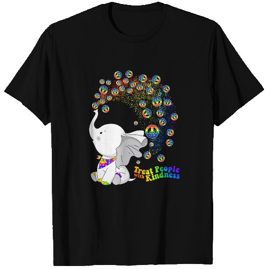 Elephant Pet treat people with kindness T-Shirts