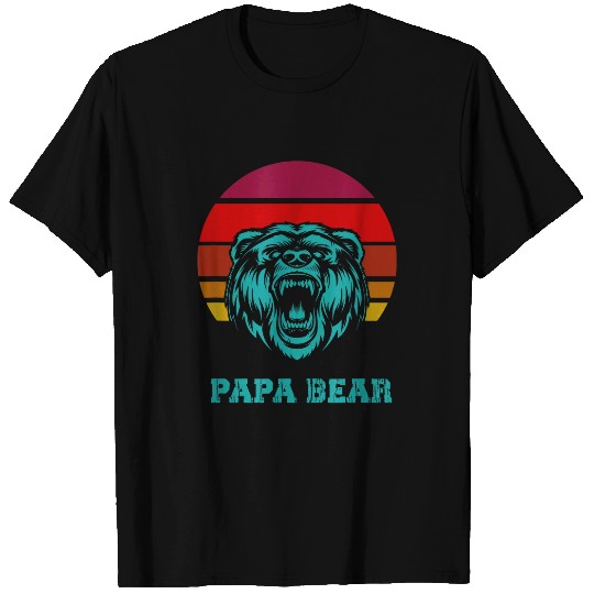 Bear Pet Papa Bear Fathers Day T-Shirts