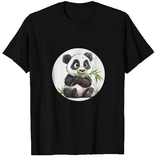 Panda Pet Adorable Panda Pup Cute and Playful Bamboo Delight T-Shirts