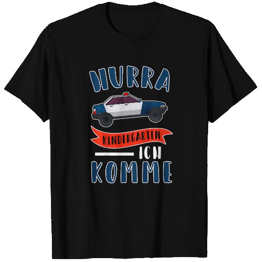 Kids Nursery beginner kindergarten child police T-Shirts