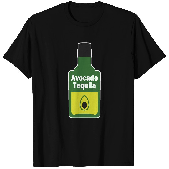 Wines Fun Bottle of Avocado Tequila T-Shirts
