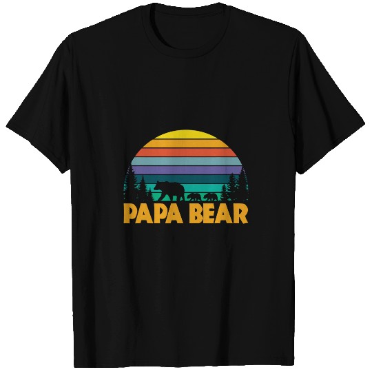 Bear Pet Papa Bear Father Funny Dad Humor For Men Daddy T-Shirts