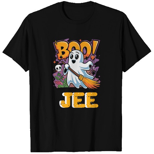 Coffee Fun Boo Jee Cute Spooky Coffee ghosts Boujee Funny Halloween 1 T-Shirts