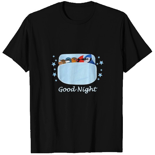 Bear Pet Blue Jay Cardinal Wren Teddy Bear Good Night Pyjamas Bird T-Shirts