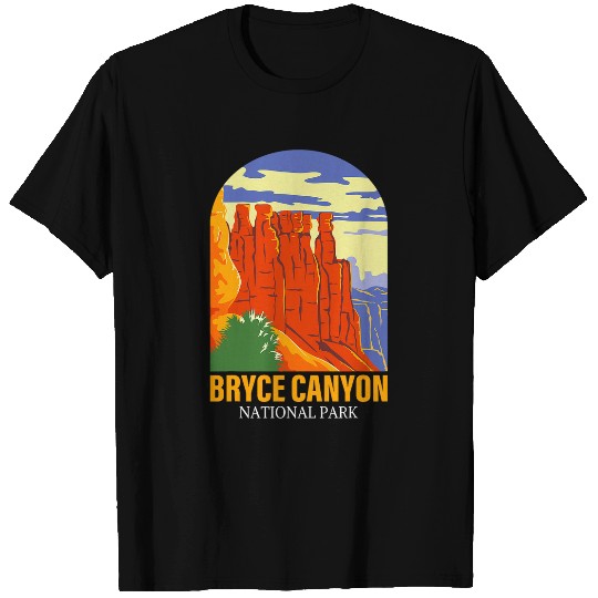 Hiking Utah Mountains Exploring Bryce Canyon National Park T-Shirts