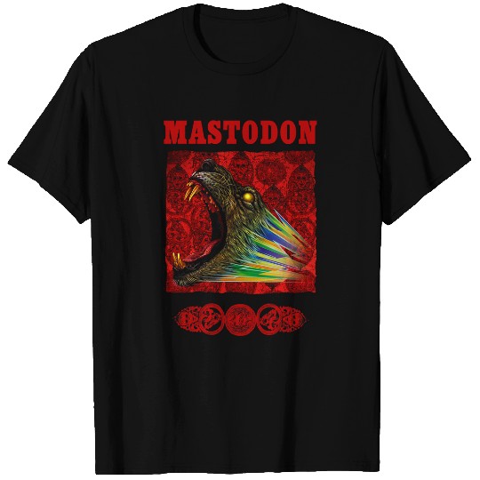 Lion Pet Mastodon Rainbow Lion T-Shirts