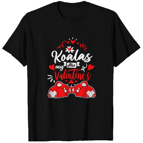 Koala Pet are my Valentines Funny Cute Sweet Koala Love Outfit T-Shirts