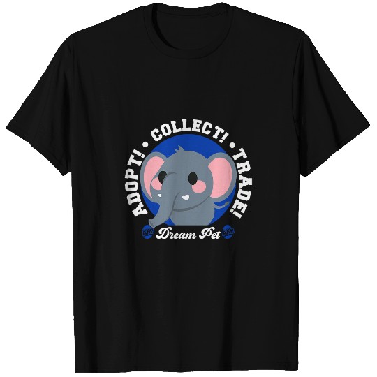 Elephant Pet Adopt Me Dream Pet Adopt Collect Trade Elephant Big Logo T-Shirts