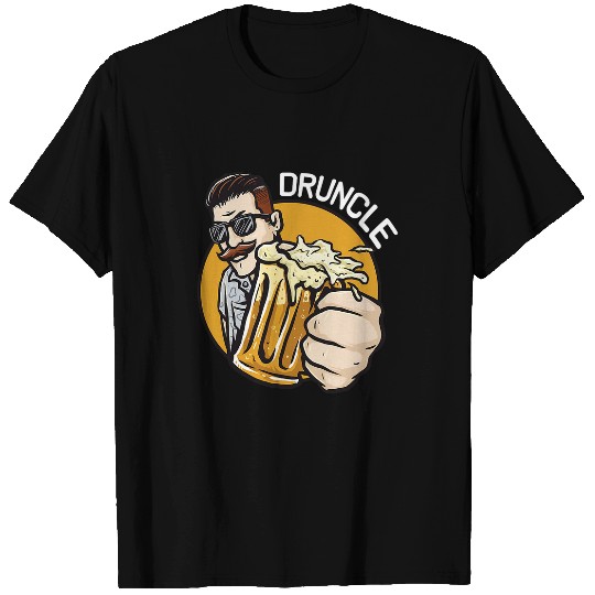 Beer Fun Druncle Beer Whiskey Drunk Uncle Funny Dad 7 T-Shirts