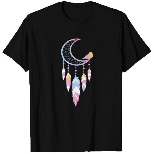 Dreamcatcher Moon Dream Catcher Dream Esoteric Spiritual T-Shirts